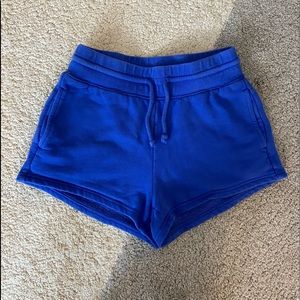 Blue TNA sweat short